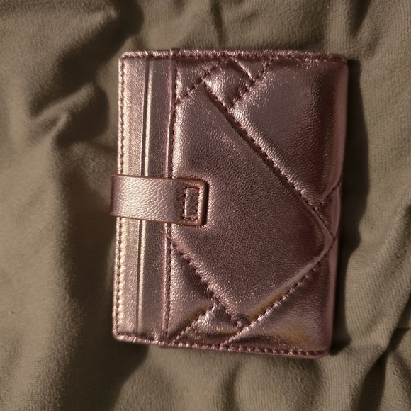 Kurt Geiger Pink Quilted Wallet - Picture 5 of 7